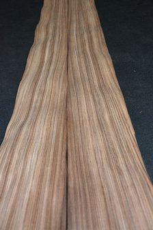 Zebrano Veneer 233 x 19-20 cm | 0.6 mm | 0,45m&sup2;