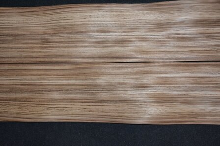 Zebrano Veneer 233 x 19-20 cm | 0.6 mm | 0,45m&sup2;