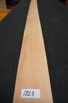 Beech Veneer 309 x 15-16 cm | 0.6mm | 0,479m&sup2;