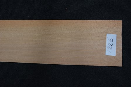 Beech Veneer 262 x 12-15 cm | 0.6mm | 0,354m&sup2;