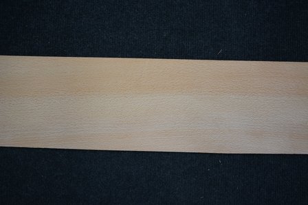 Beech Veneer 262 x 12-15 cm | 0.6mm | 0,354m&sup2;