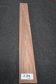 American Walnut Veneer 115 x 10-11 cm | 0.6mm | 0,121m&sup2;