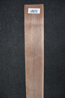 American Walnut Veneer 242 x 11 cm | 0.6mm | 0,266m&sup2;