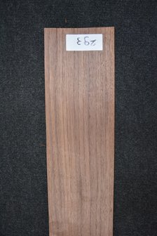 American Walnut Veneer 225 x 13 cm | 0.6mm | 0,292m&sup2;