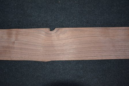 American Walnut Veneer 225 x 13 cm | 0.6mm | 0,292m&sup2;