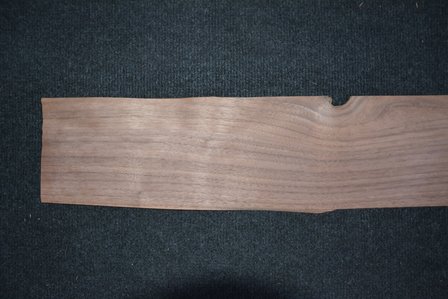 American Walnut Veneer 225 x 13 cm | 0.6mm | 0,292m&sup2;