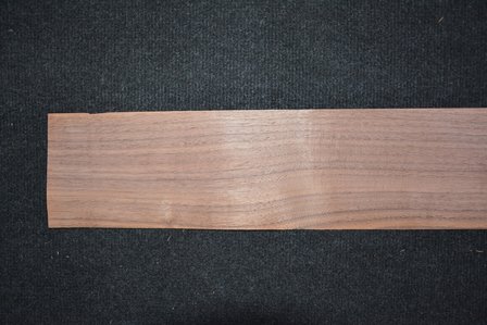 American Walnut Veneer 200 x 12-16 cm | 0.6mm | 0,322m&sup2;
