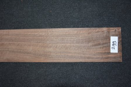 American Walnut Veneer 210 x 13-16 cm | 0.6mm | 0,304m&sup2;