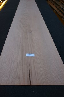 American Oak Veneer 255 x 42-55 cm | 0.6mm | 1,237m&sup2;