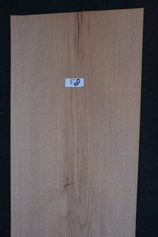 American Oak Veneer 255 x 42-55 cm | 0.6mm | 1,237m&sup2;
