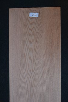 American Oak Veneer 262 x 38-43 cm | 0.6mm | 1,061m&sup2;