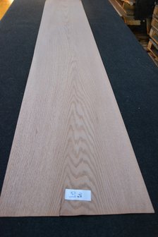 American Oak Veneer 262 x 38-43 cm | 0.6mm | 1,061m&sup2;