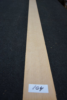 European oak Veneer 209 x 11-12 cm | 0.6mm | Kwartiers | 0,244m&sup2;