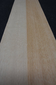 European oak Veneer 209 x 11-12 cm | 0.6mm | Kwartiers | 0,244m&sup2;