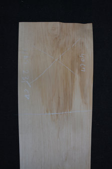 Maple Veneer 245 x 15-17cm | 0.6mm | 0,392m&sup2;