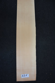 Maple Veneer 225 x 15-19cm | 0.6mm | 0,382m&sup2;