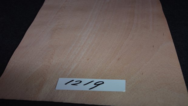 Beech Veneer 215 x 20 cm | 0.6mm | 0,430m²