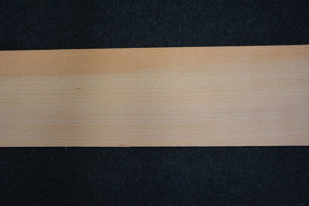 Beech Veneer 262 x 12-15 cm | 0.6mm | 0,354m²