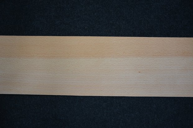 Beech Veneer 262 x 12-15 cm | 0.6mm | 0,354m²