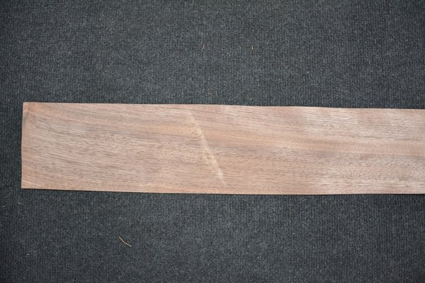 American Walnut Veneer 245 x 11cm | 0.6mm | 0,282m²