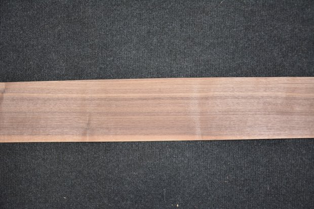 American Walnut Veneer 235 x 11-12 cm | 0.6mm | 0,270m²