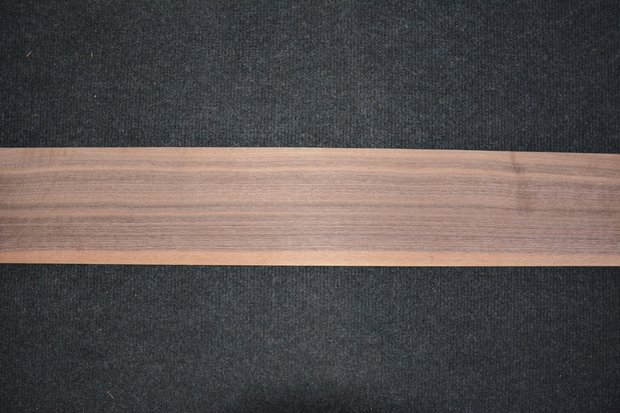 American Walnut Veneer 235 x 11-12 cm | 0.6mm | 0,270m²