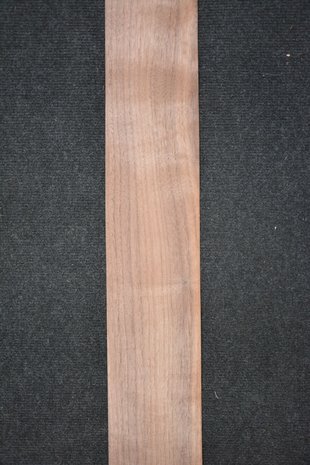 American Walnut Veneer 235 x 11-13 cm | 0.6mm | 0,276m²