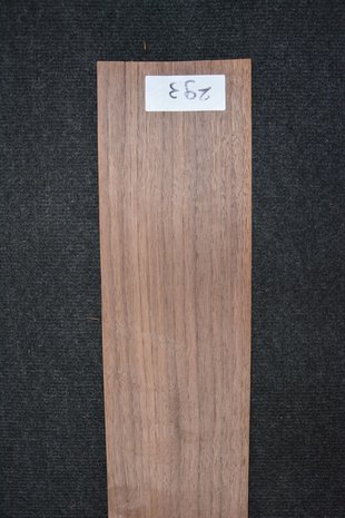 American Walnut Veneer 225 x 13 cm | 0.6mm | 0,292m²